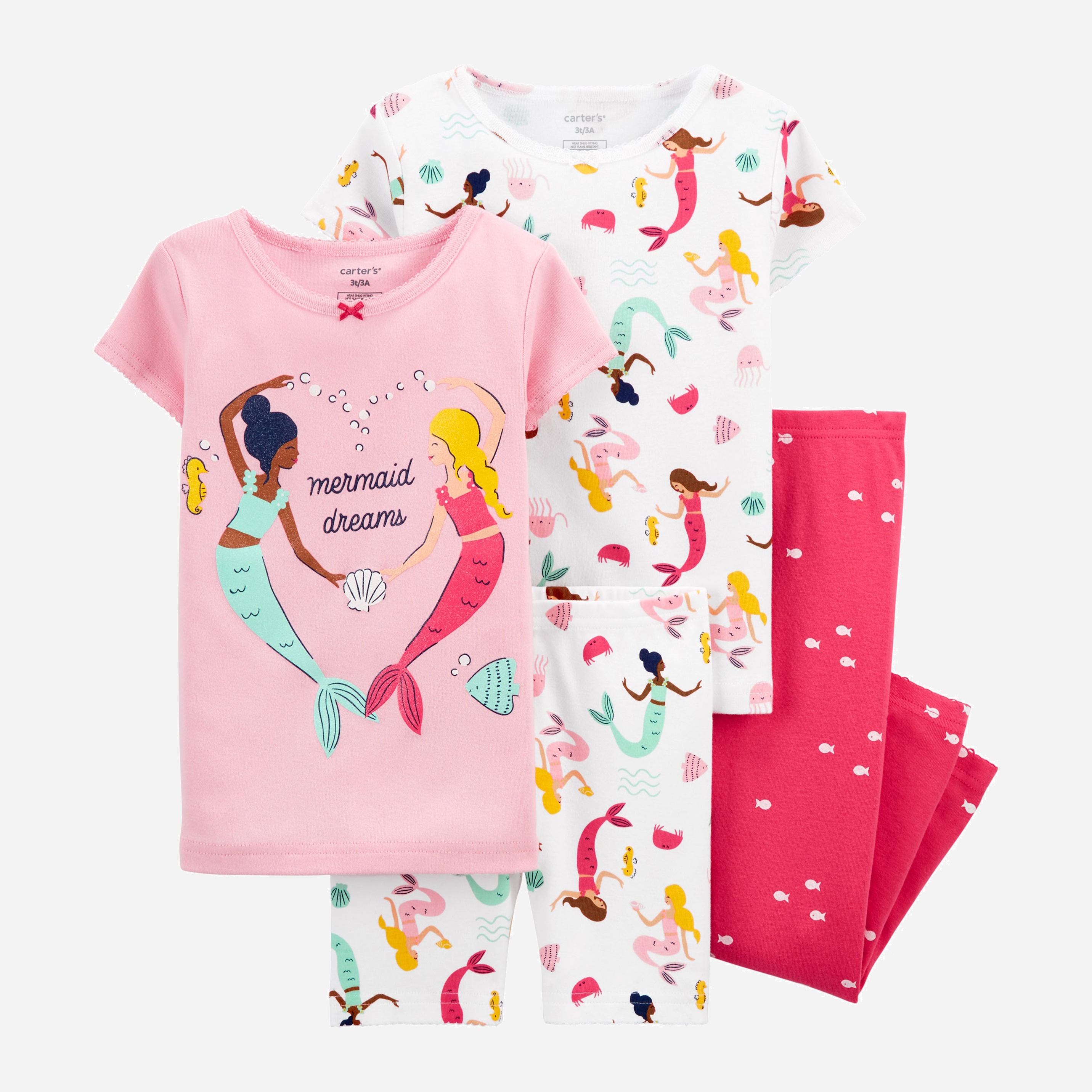

Пижама (футболка 2 шт + шорты + штаны) Carters 2K553010 88-93 см Мультиколор