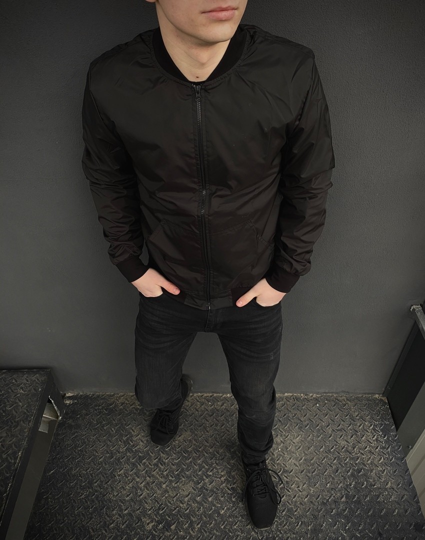 

Бомбер Intruder Весна Черный XXL