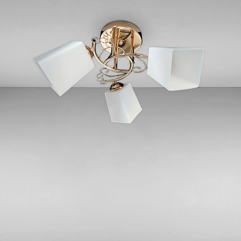 

Люстра стельова Light House SRS-16198/3 золото