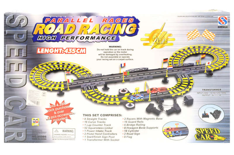 

Електротрек A-Toys Speed Car 64*37*6см різнобарвний 90986