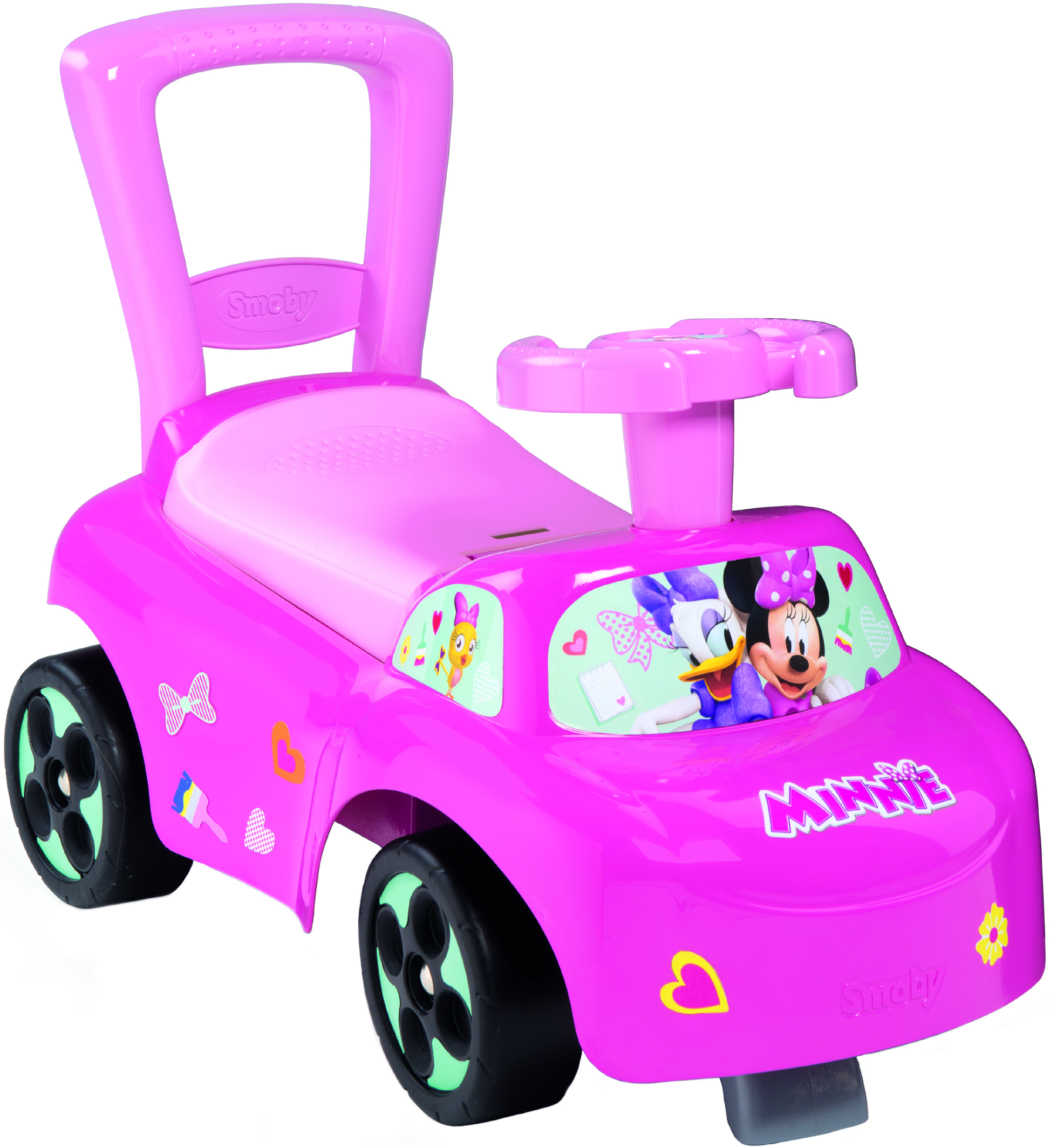 Акція на Машина для катания детская Smoby Toys 54 x 27 x 40 см Минни Маус (720522) (3032167205223) від Rozetka UA