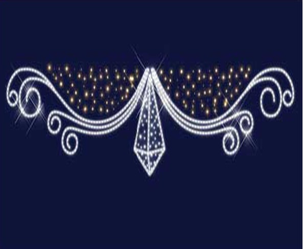

Светодиодная конструкция перетяжка "Подвеска" Lumiere 1.2м*5.2м