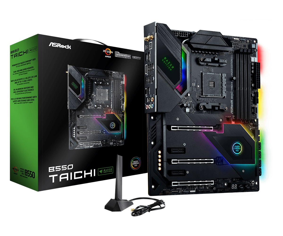 

ASRock B550 Taichi Razer Edition Socket AM4