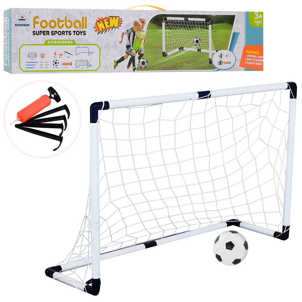 

Складные футбольные ворота с мячом Футбольные ворота для детей Best Toys 6024 Ворота для детского футбола