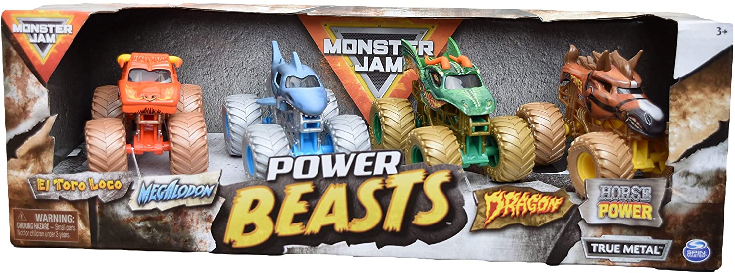 

Машинки Спин Мастер Монстер Джем Monster Jam Power Beasts Spin Master 6053860