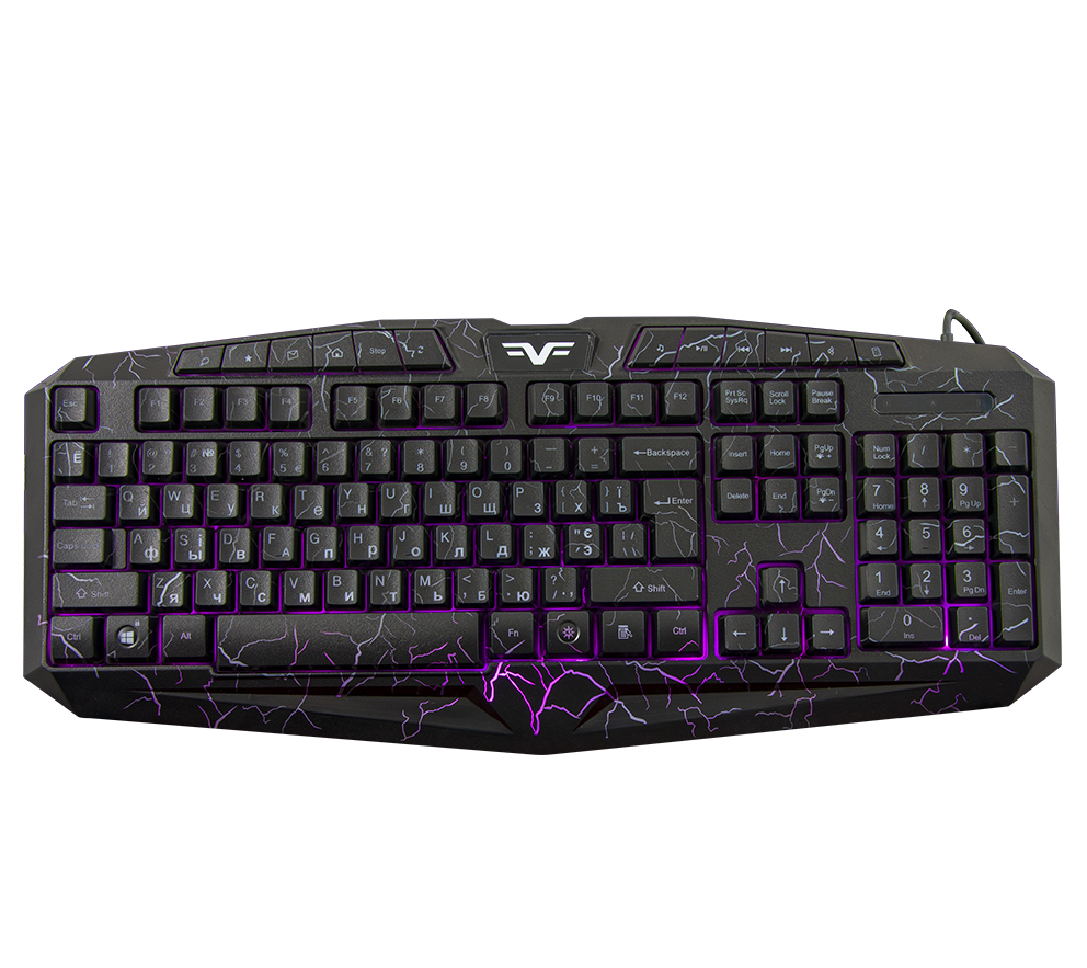 

Клавиатура Frime Magma Black USB RUS/UKR (FLK19500)