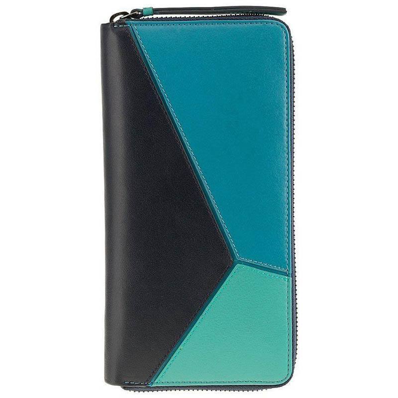 

Кошелек женский кожаный Visconti Julia Blue Bell (BRC98 BLUE)