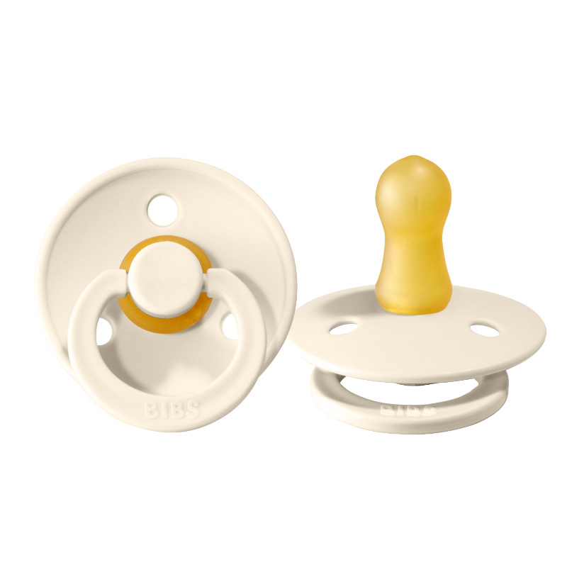 

Пустушка для новонароджених BIBS Colour Ivory 0-6 міс. розмір 1