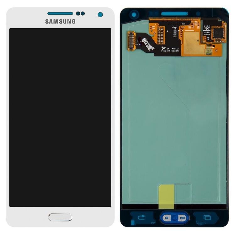 

Дисплей для Samsung A500F, A500FU, A500H Galaxy A5 с сенсором (тачскрином) белый, Pearl White, OLED