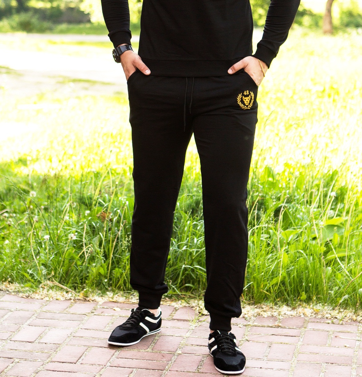 

Спортивные штаны Miracle Gold universal  черные (N03) limited edition, Спортивные штаны Miracle Gold universal S черные (N03) limited edition