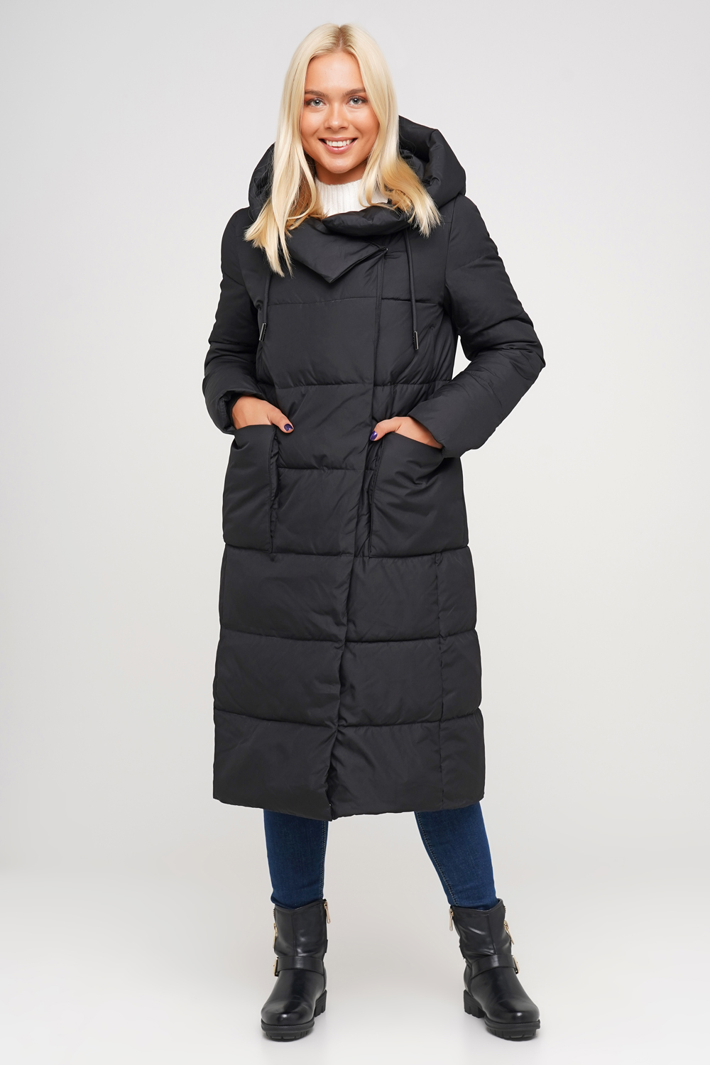 

Куртка зимняя Miegofce D99481 черный 201 XXL (р)