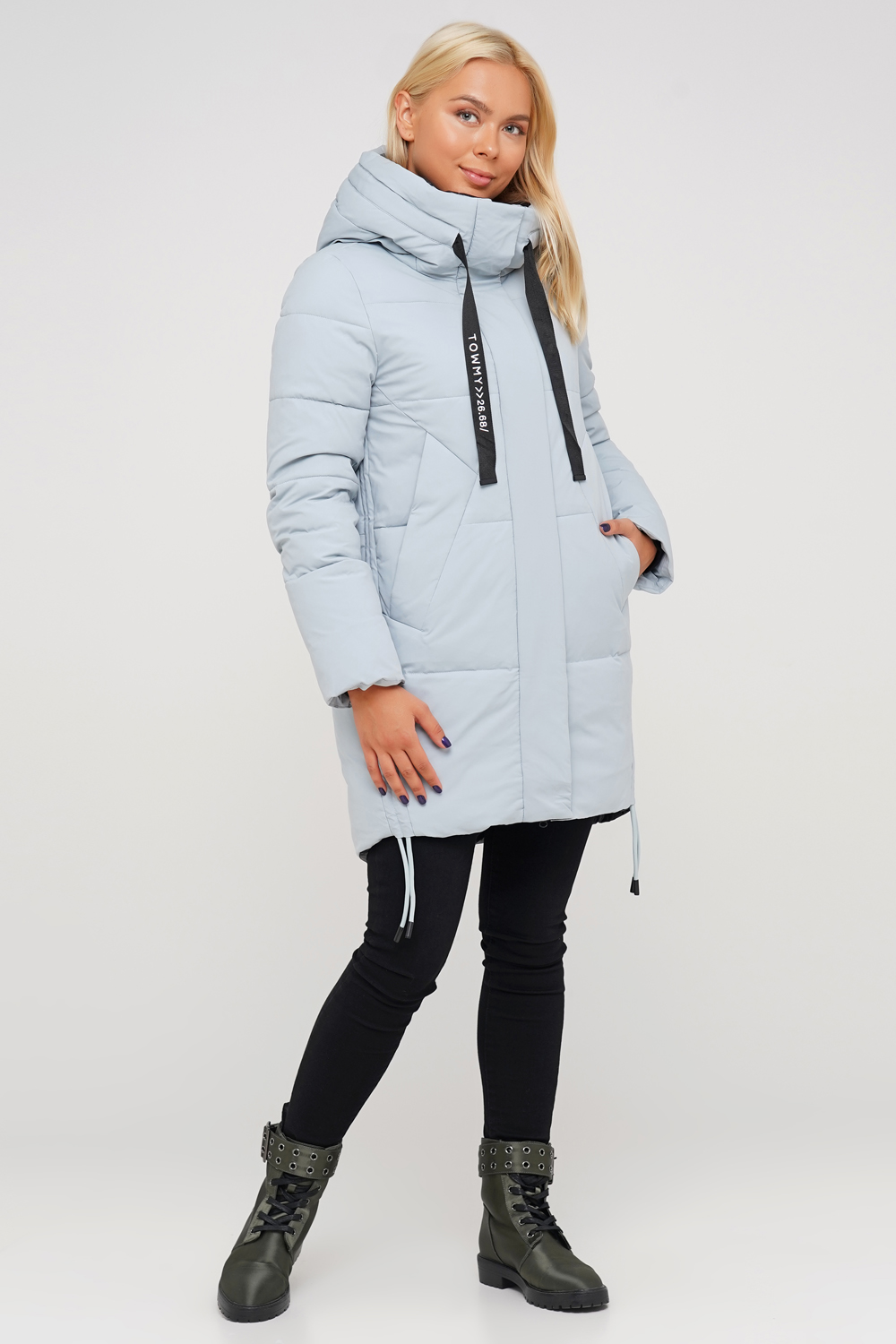 

Куртка зимняя Towmy 2053 голубой (308) XL (р)