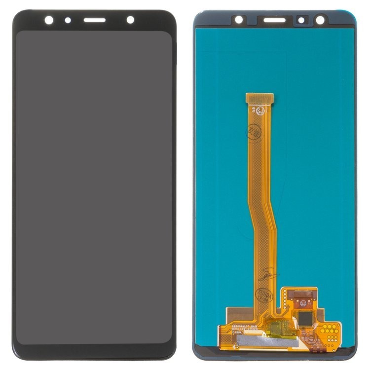 

Дисплей для Samsung A750 Galaxy A7 2018 с сенсором (тачскрином) черный, TFT с регулировкой яркости