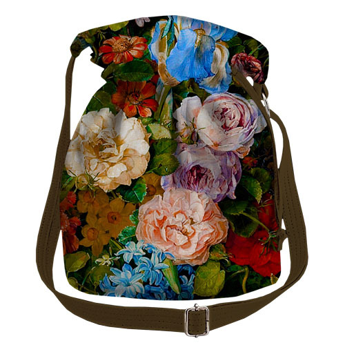 

Сумка мешок Torba Presentville Красочные цветы 30x30 см