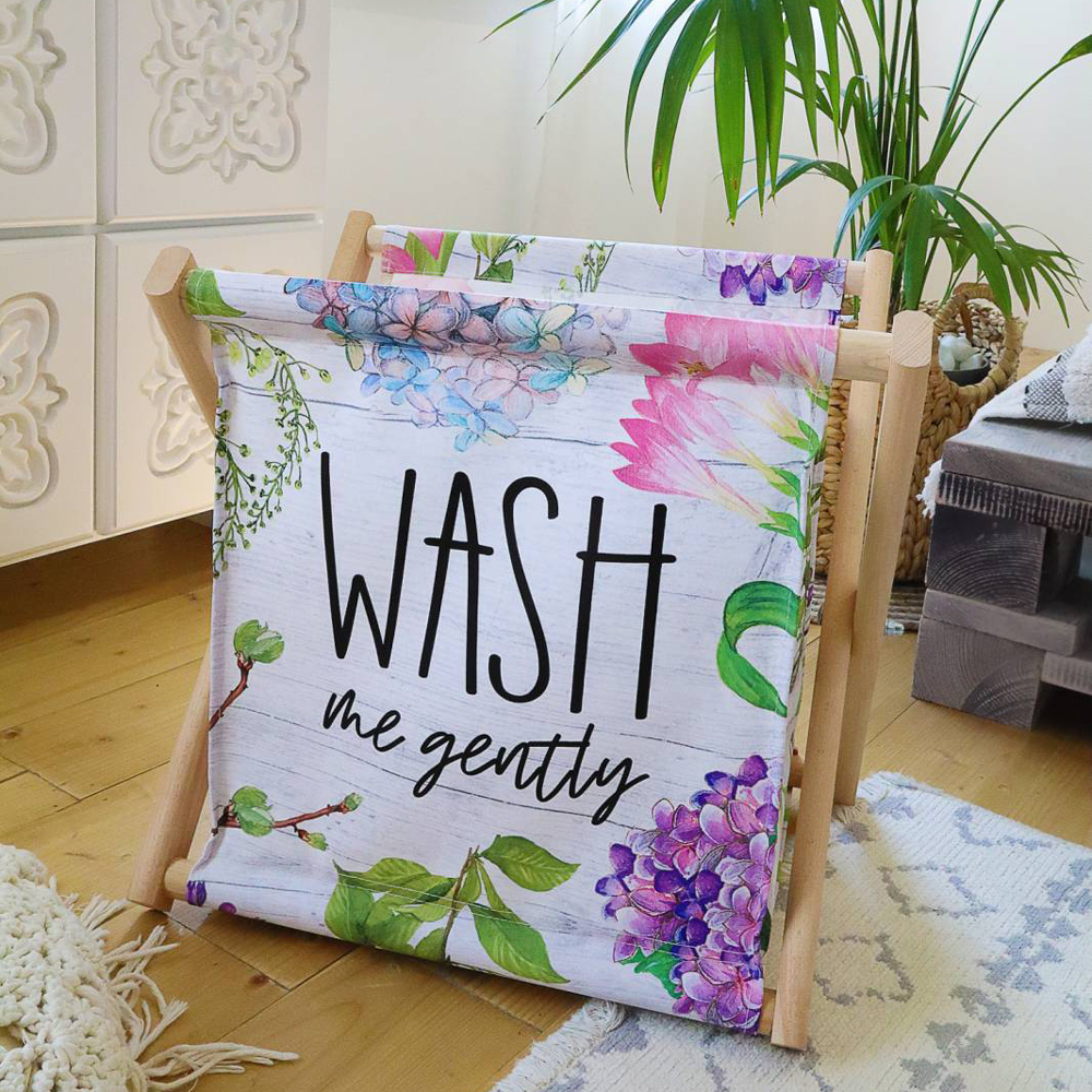 

Корзина для хранения Presentville Wash me gently 44х44х39 см