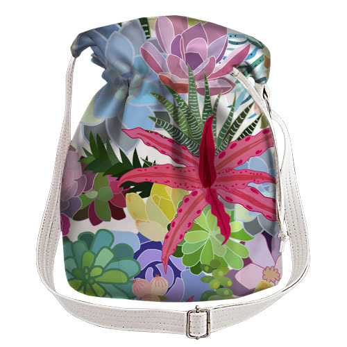 

Сумка мешок Torba Presentville Рисованные цветы 30x30 см