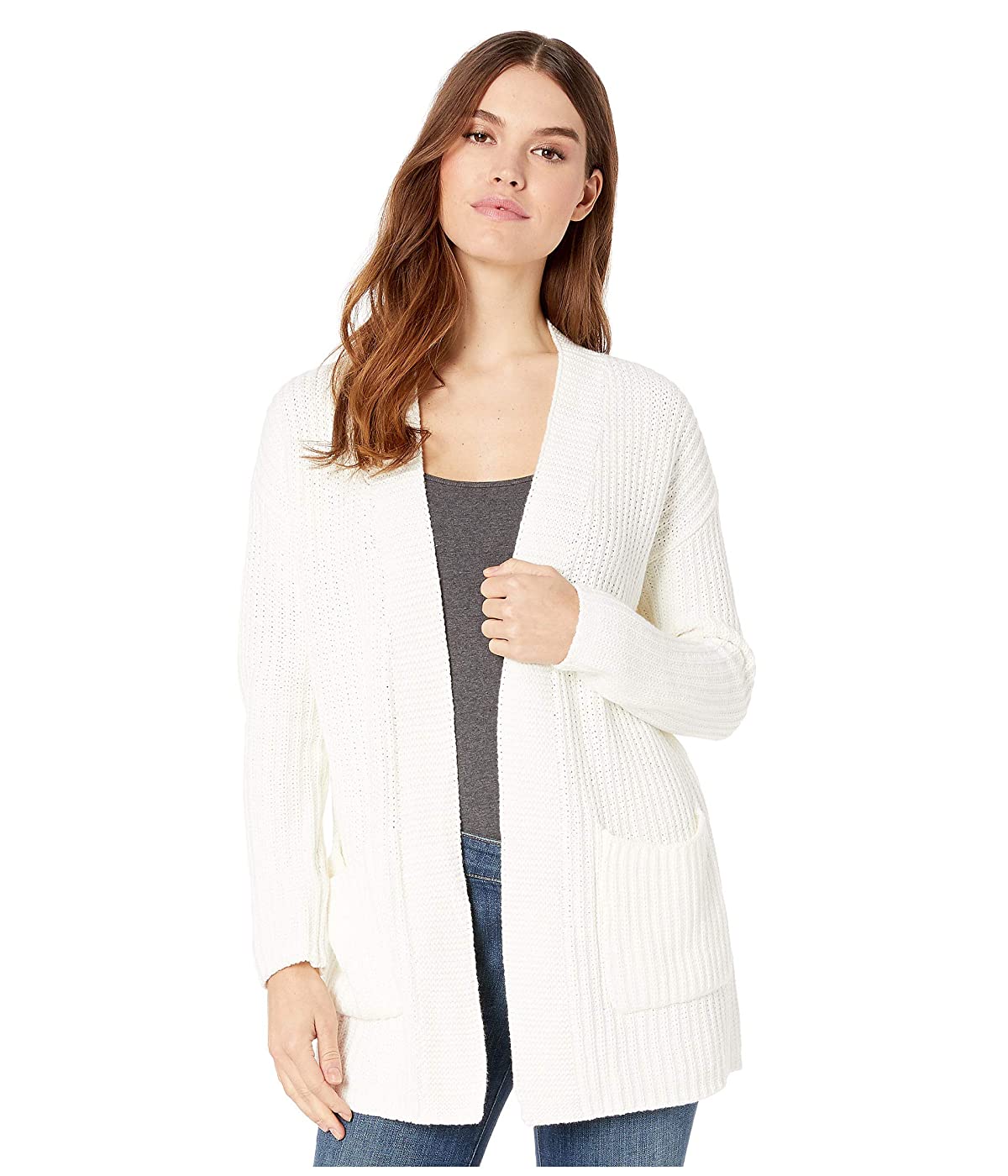 

Кардиган kensie Cotton Blend Yarn with Pockets KS1K5962 Ivory Cloud, XS (42)