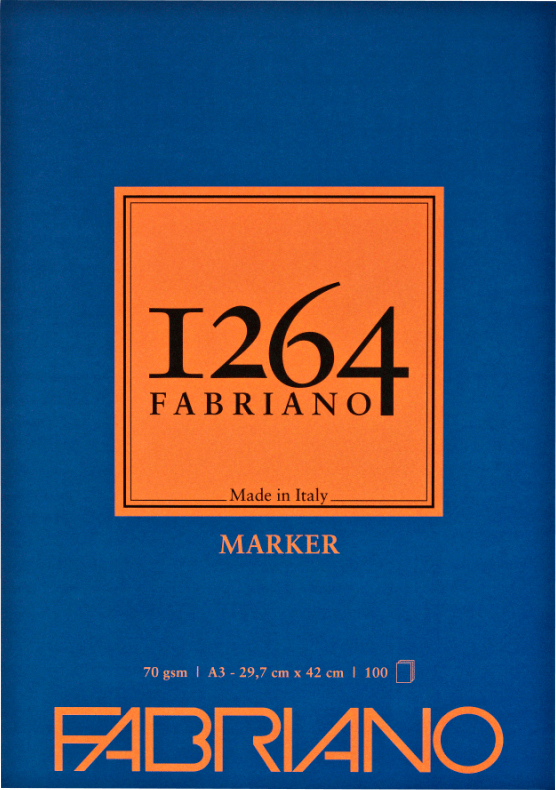 

Склейка для маркеров Fabriano 1264 А3 70г/м2 100 листов (8001348212072)