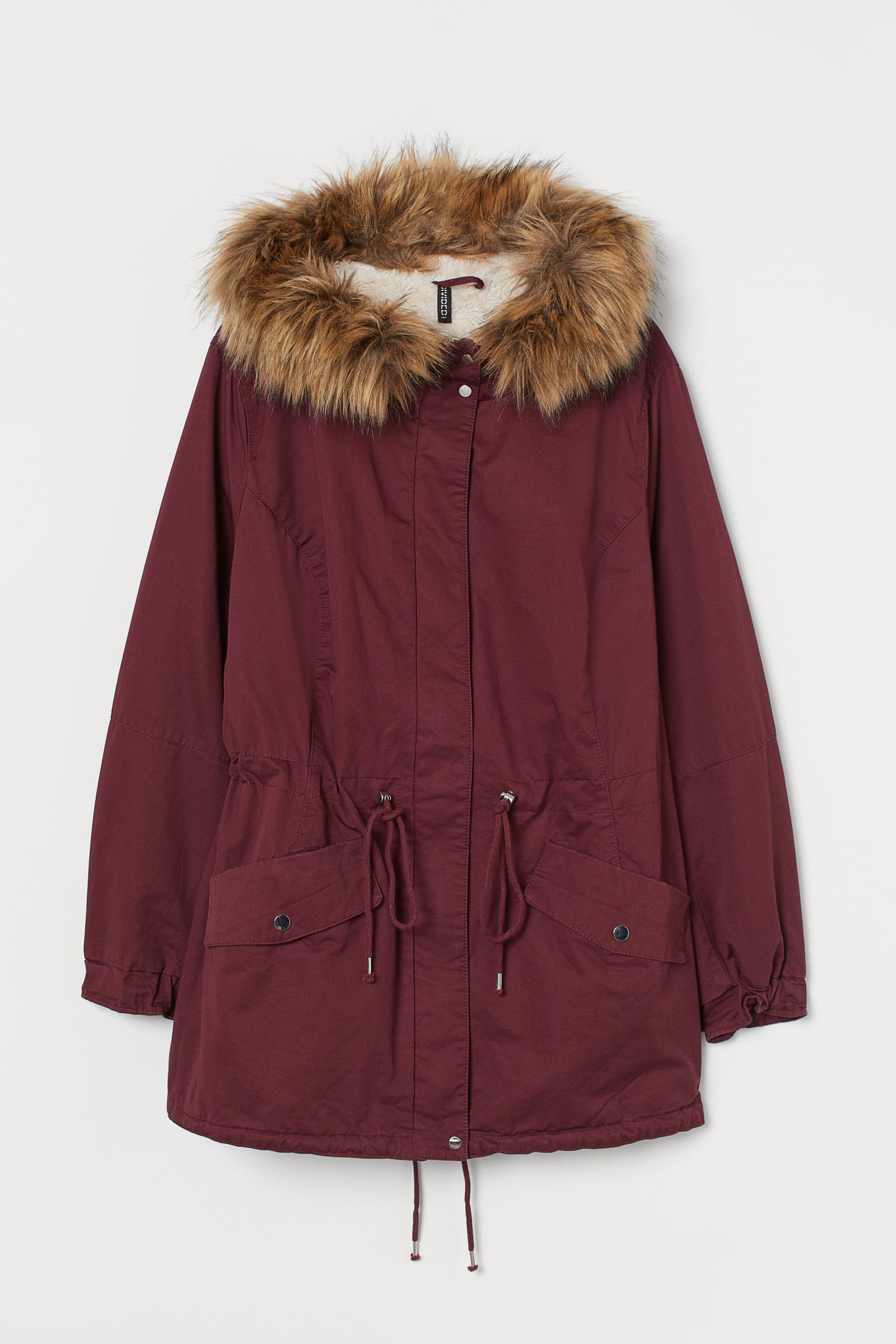 

Парка H&M 4XL бордовый 7098819562