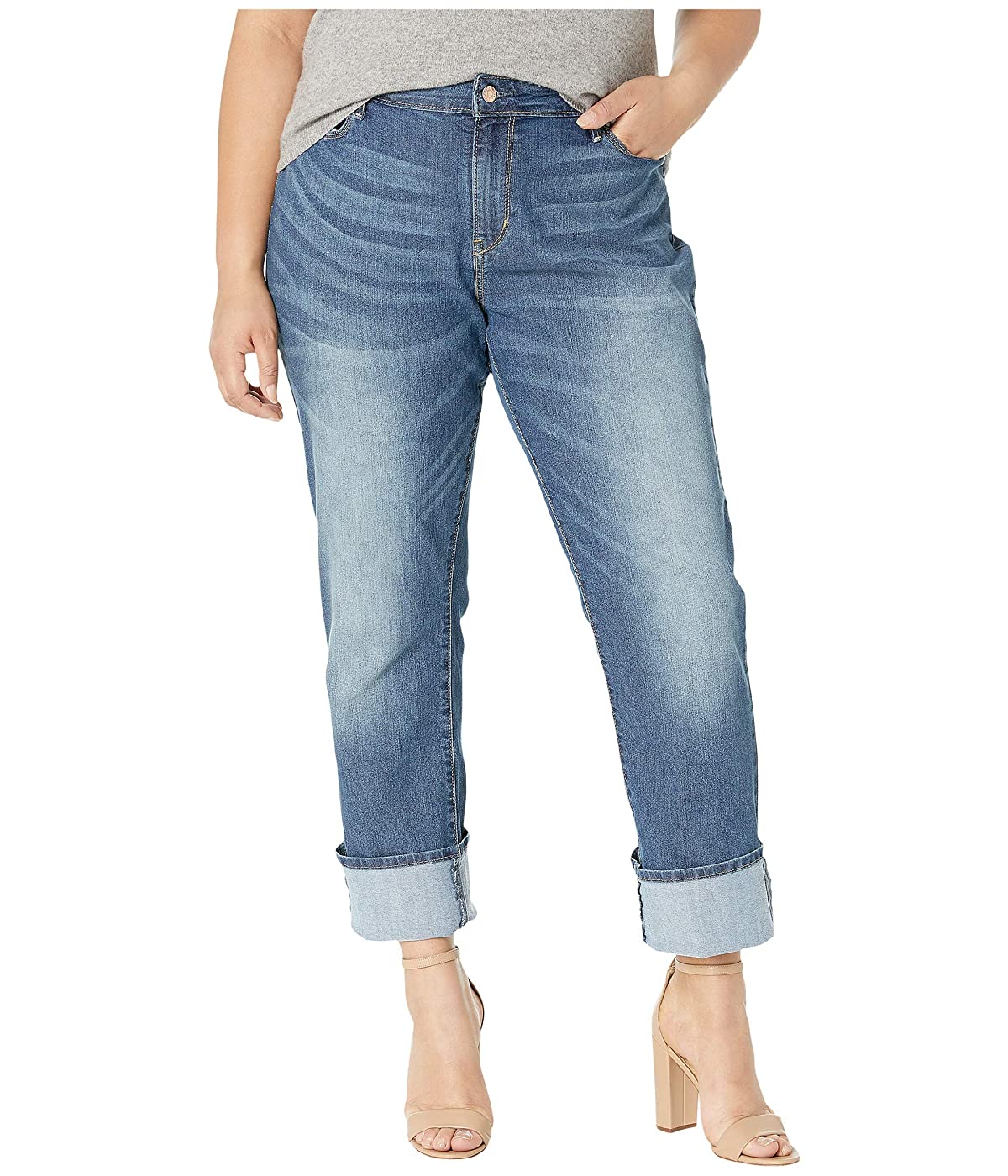 

Джинсы Signature by Levi Strauss & Co. Gold Label Plus Size Straight Jeans Blue, 26W 32L