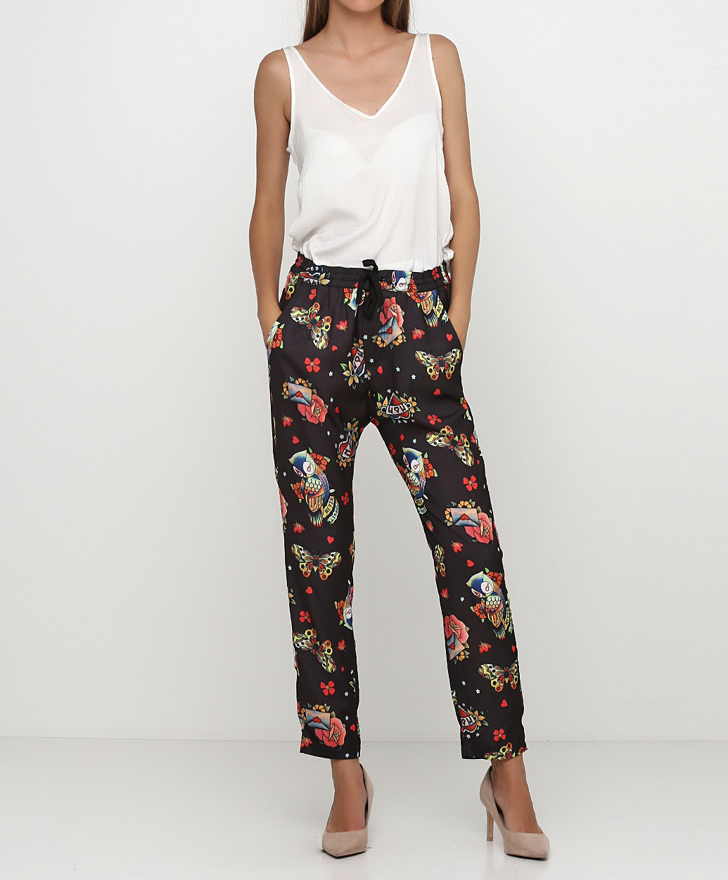 

Брюки REPLAY W865200070772-010  узор, Брюки REPLAY W865200070772-010 L узор