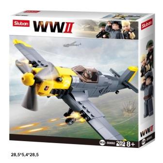 

Конструктор M38-B0692 WWII винищувач 289дет.28,5*5,4*28,5см