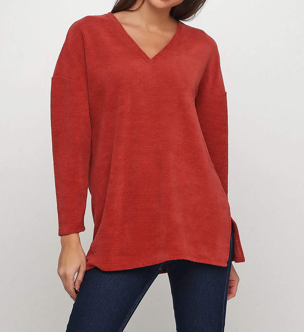 

Пуловер Desires 9097709-4047  терракотовый, Пуловер Desires 9097709-4047 S терракотовый