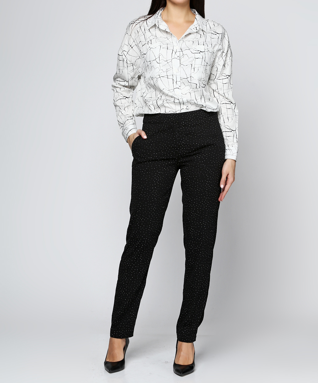 

Брюки Vero Moda 32142520-BLACK  черный, Брюки Vero Moda 32142520-BLACK 38 черный