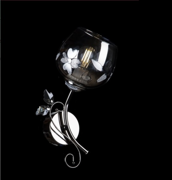 

Бра с плафонами Ray B27085/1W (ZBK+SMK) (LI222587)