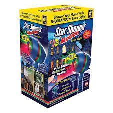 

Лазерный звездный проектор Star Shower Motion Laser Light Projector