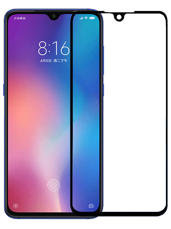 

Защитное стекло Full screen для Xiaomi Mi Play, Black