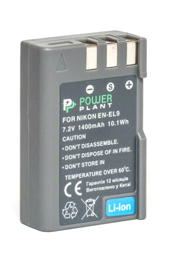 

Аккумулятор Nikon EN-EL9 1400mAh