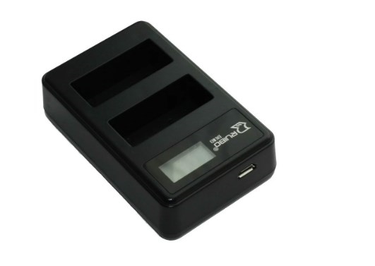 

LCD-USB dual charger ( Ruibo brand) for LP-E6
