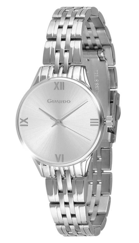 

Женские наручные часы Guardo 012675-1 (m.SS)