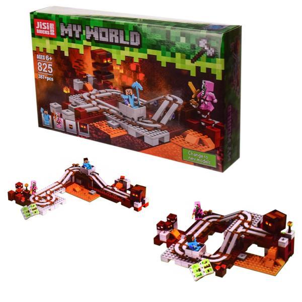 

Конструктор DECOOL "Minecraft", 387дет. AToys (825)