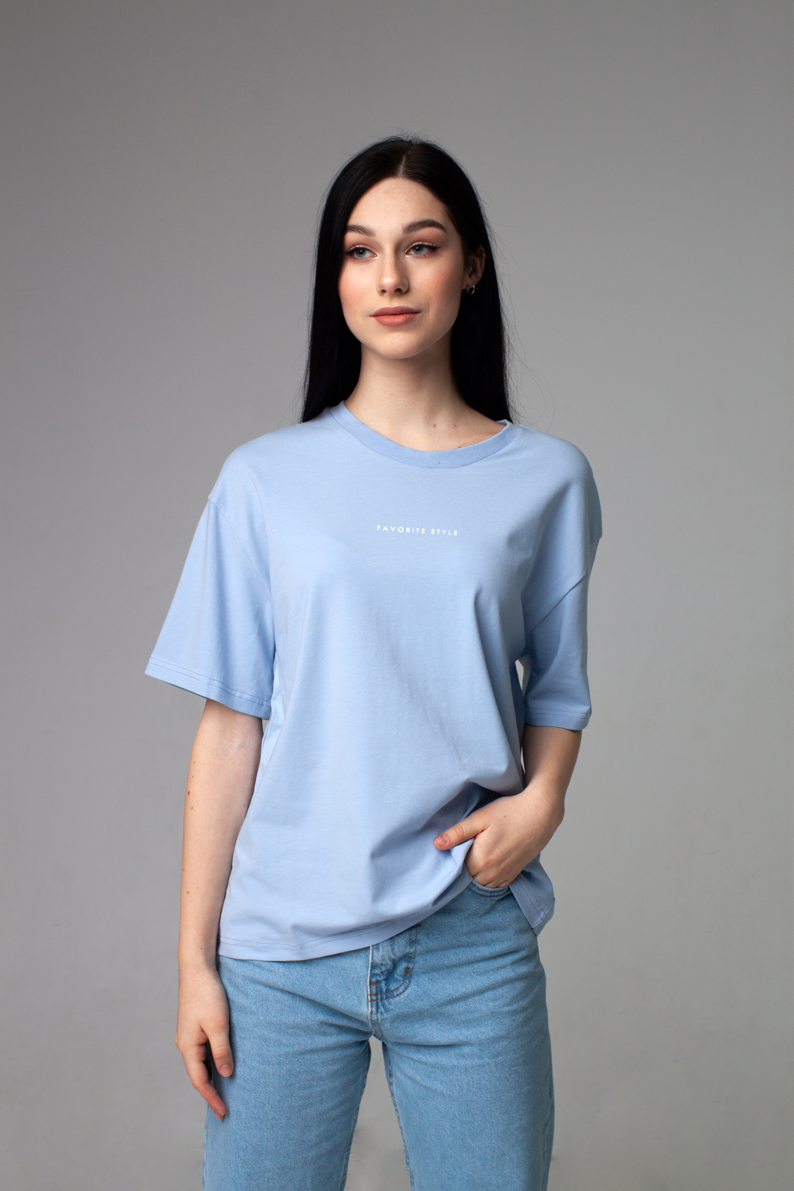 

Футболка FAMO FUT-4862 Голубой M M (FUT-4862)