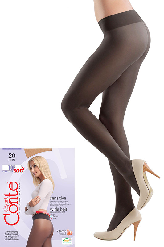 

Conte Top Soft Колготки 20 den grafit размер, Conte Top Soft Колготки 20 den grafit размер 2