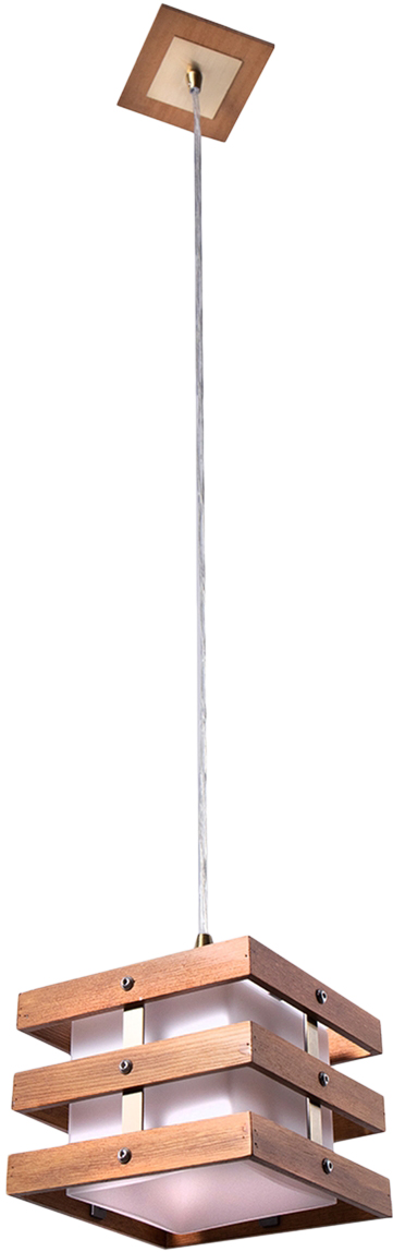 

Люстра Altalusse INL-9215P-1 Antique brass Walnut Е14 1x40 Вт