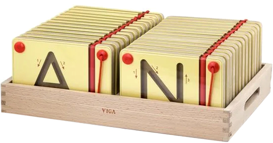 

Обучающий набор Viga Toys Учимся писать Английские заглавные буквы (50337)