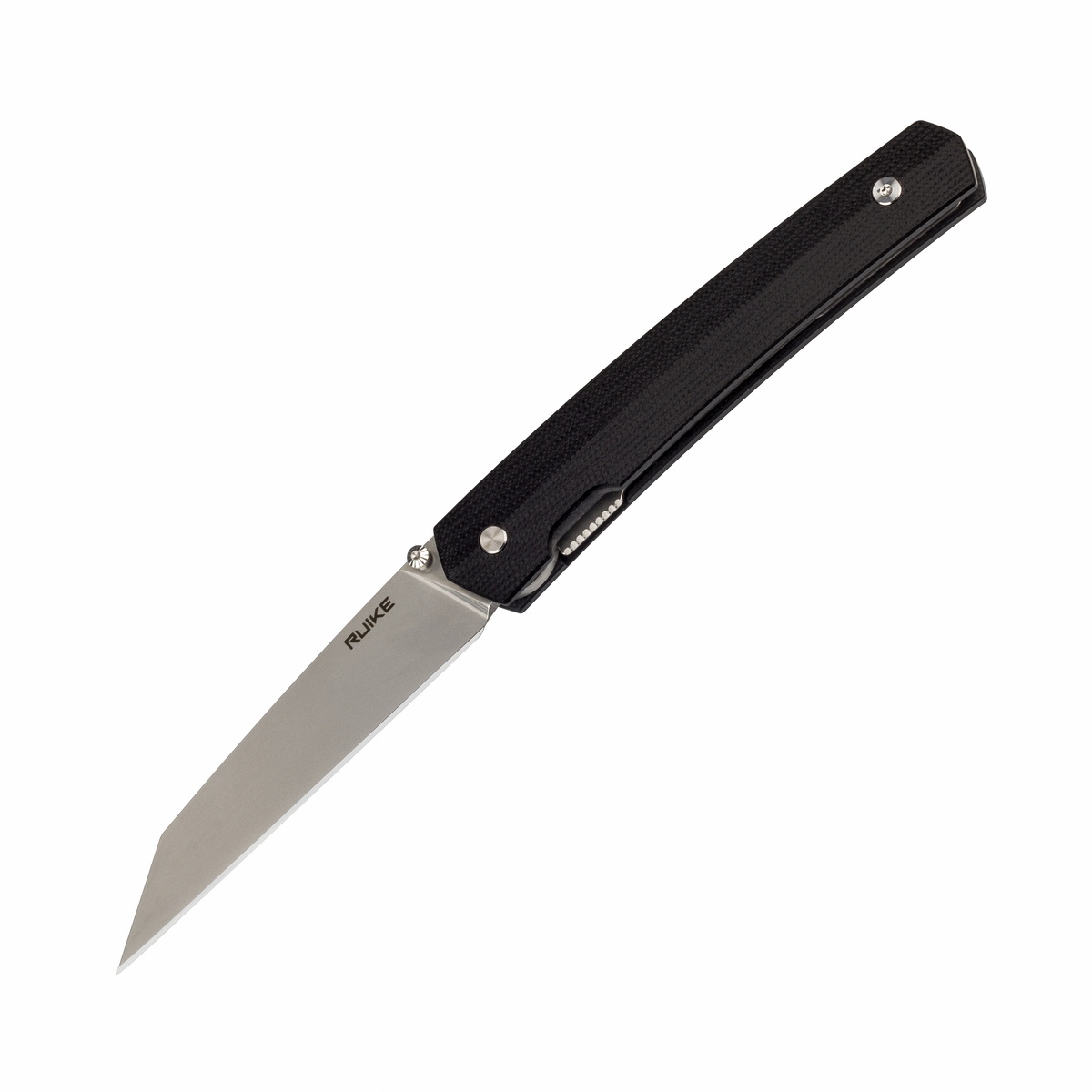 

Складной нож Ruike Fang P865-B клинок выполнен в форме Wharncliffe