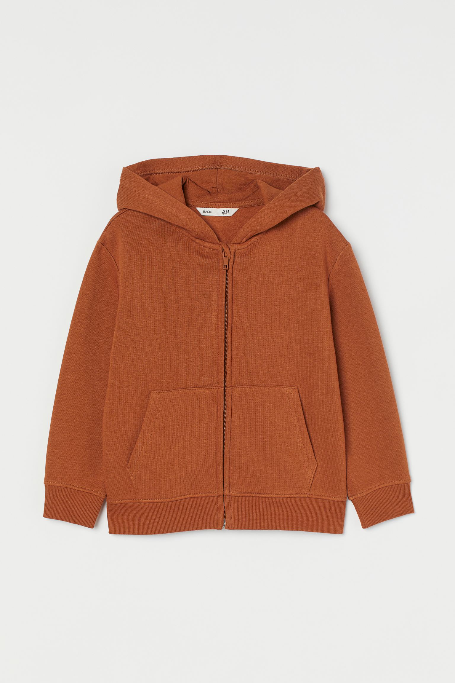 

Кофта на замку коричнева H&M 110/116 Коричневий