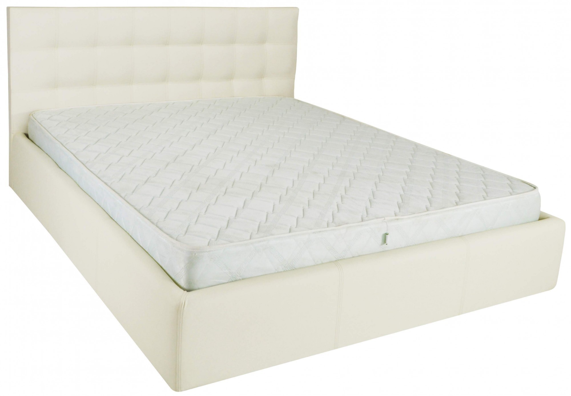 

Кровать Двуспальная Chester Матрас Comfort Plus 160 х 200 см Fly 2200 С подъемным механизмом и нишей для белья Белая