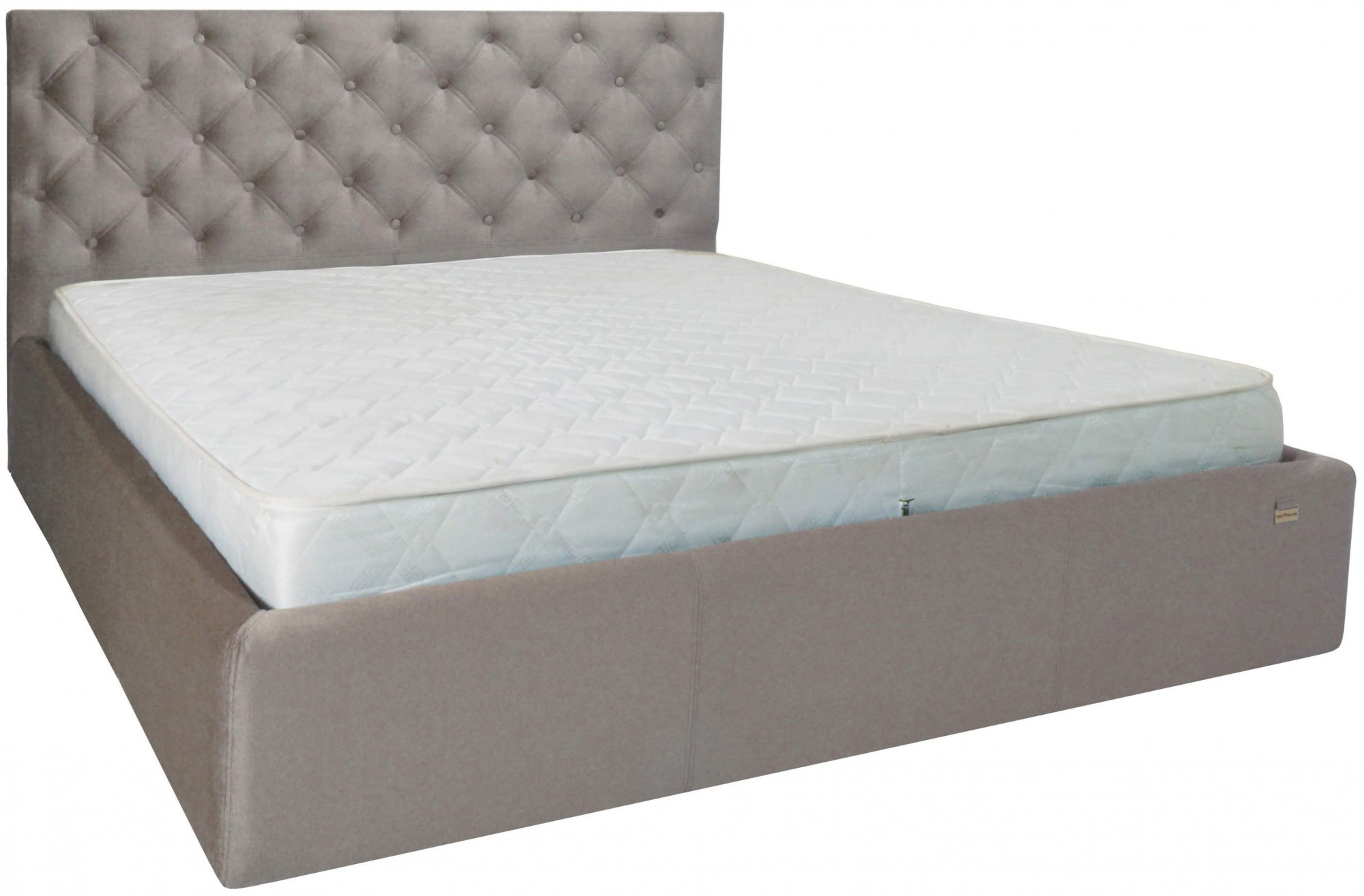 

Кровать Двуспальная Coventry Матрас Comfort Plus 160 х 200 см Missoni 008 С подъемным механизмом и нишей для белья Серая