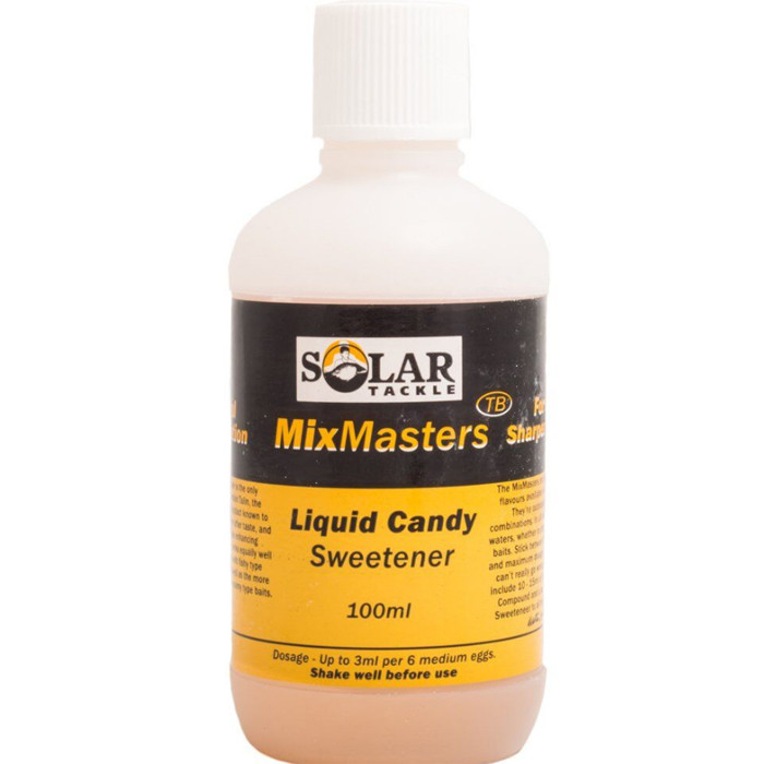 

Ароматизатор для катания бойлов SOLAR MIXMASTER LIQUID CANDY SWEETENER 100ml (ML10)