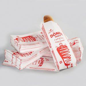 

Пакет для дёнера рисунок Doner kebab 1000шт Европак (295)