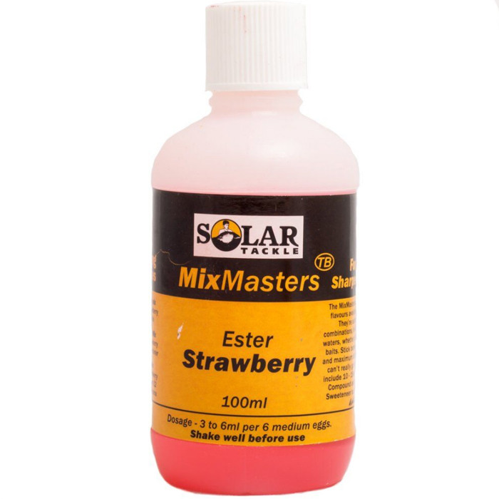 

Ароматизатор для катания бойлов SOLAR MIXMASTER ESTER STRAWBERRY 100ml (ML01)