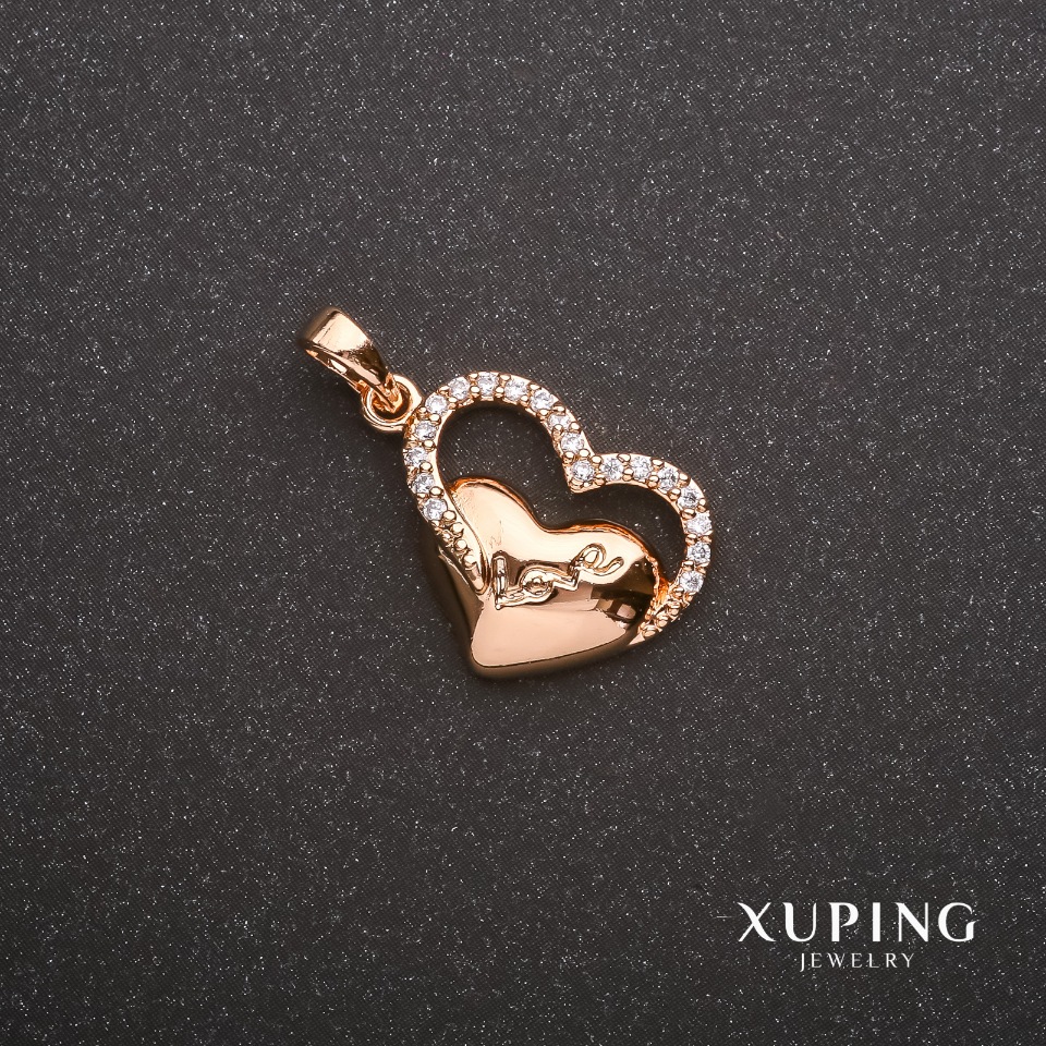 

Кулон Xuping Сердце 14Х20Х25мм позолота, ida32194