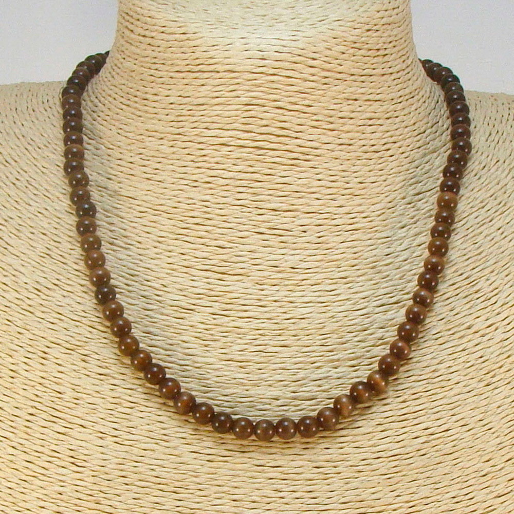 

Бусы из кошачьего глаза (6 мм), fazS1138