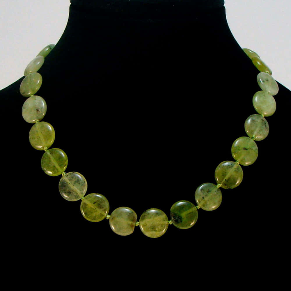 

Бусы из пренита (16 мм), fazS0477