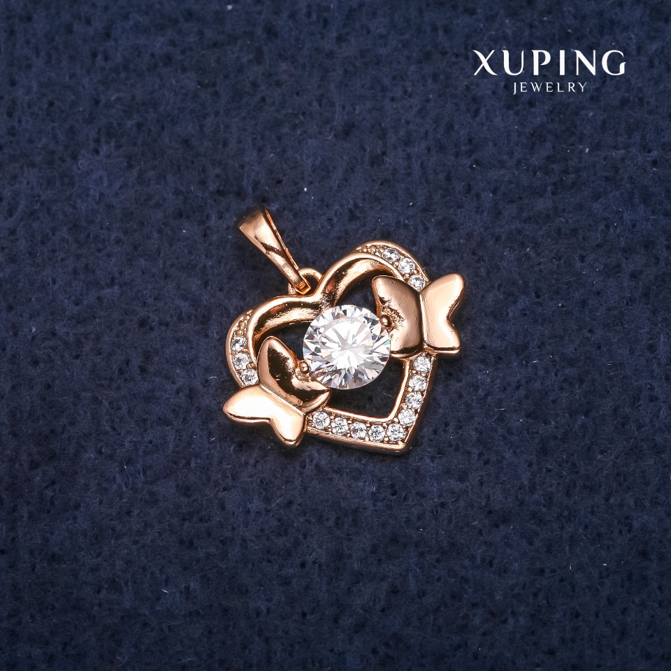 

Кулон Xuping Сердце 15х20х21мм Позолота 18К, ida36520